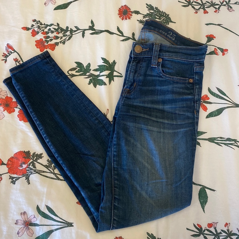 J Crew Toothpick Jeans
